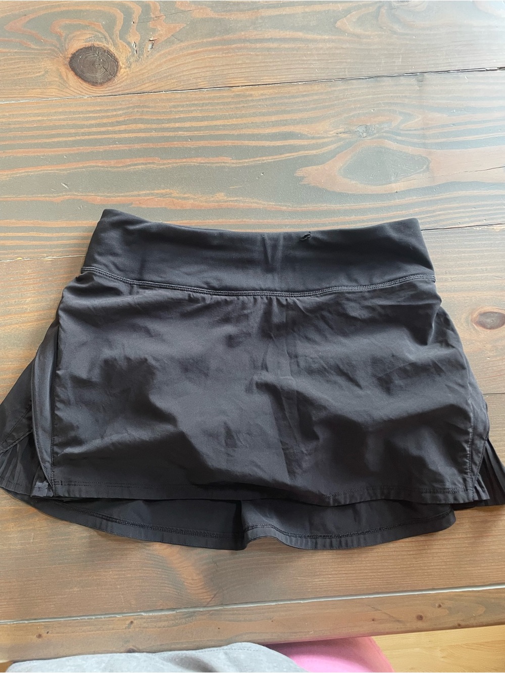 lululemon athletica Black Performance Skirt